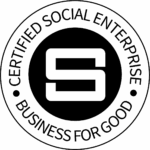 Certified Social Enterprise logo, Business for Good